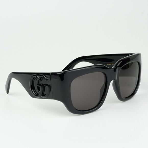 NEW Gucci GG1545S  001 Black Grey Women Square Sunglasses GG 1545S main image 5